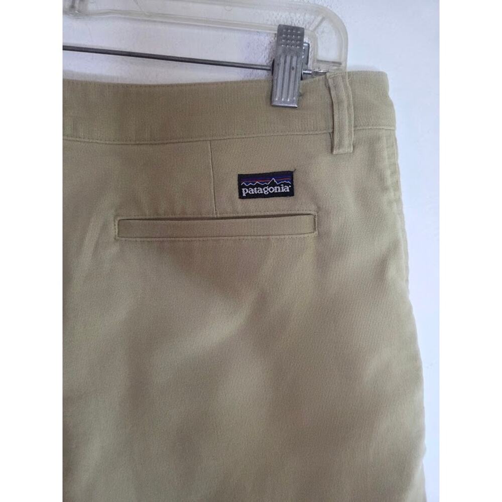 NWT Patagonia Women Dark Cream Organic Cotton Brushed Ridge Shorts size 10 - Picture 6 of 9